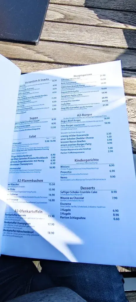 Menu_A2 am See | Restaurant, Veranstaltungen & Bar - Münster_Münster_image_4