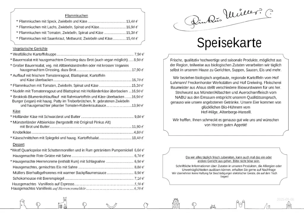 Menu_Gaststätte Pinkus Müller_Münster_image_2