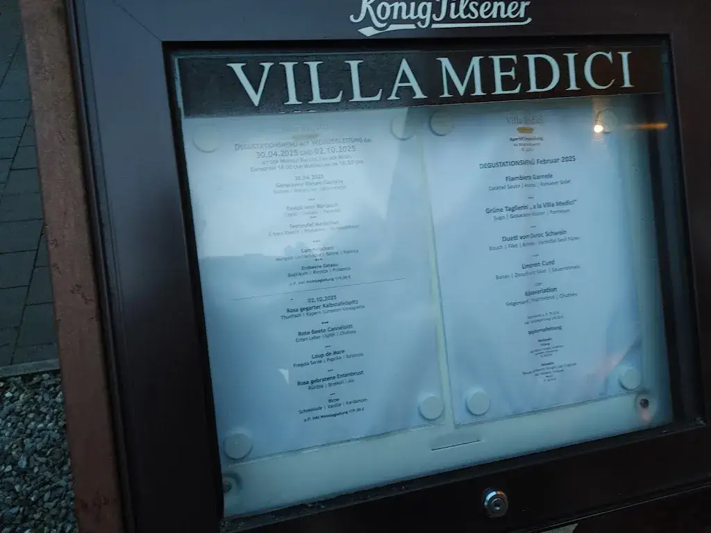 Menu_Villa Medici_Münster_image_4