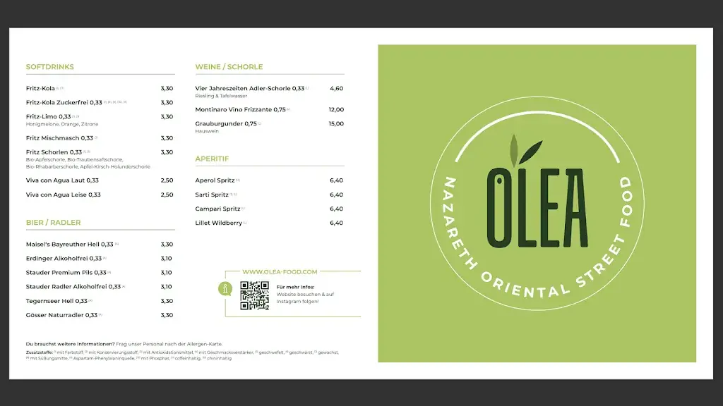 Menu_OLEA- Nazareth oriental Streetfood_Münster_image_1