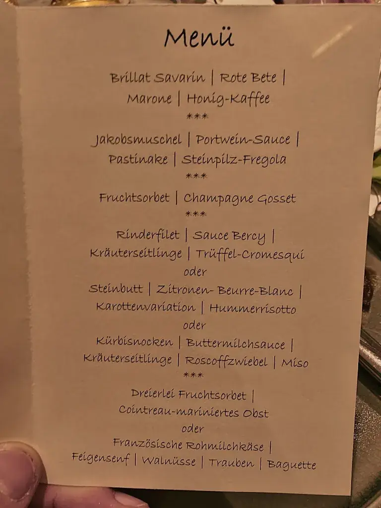 Menu_Restaurant Giverny_Münster_image_1