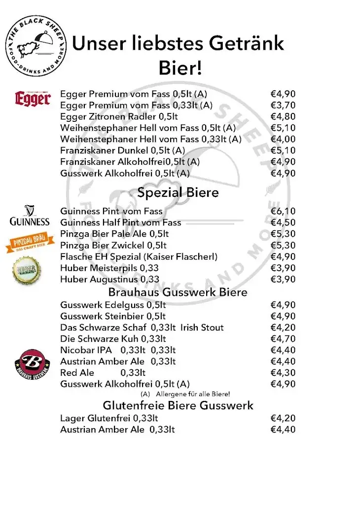 Menu_The Black Sheep_Oberndorf in Tirol_image_1