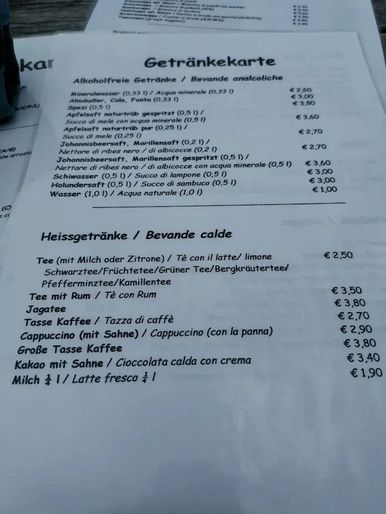 Menu_Porzehütte - Karnischer Hauptkamm_Obertilliach_image_2