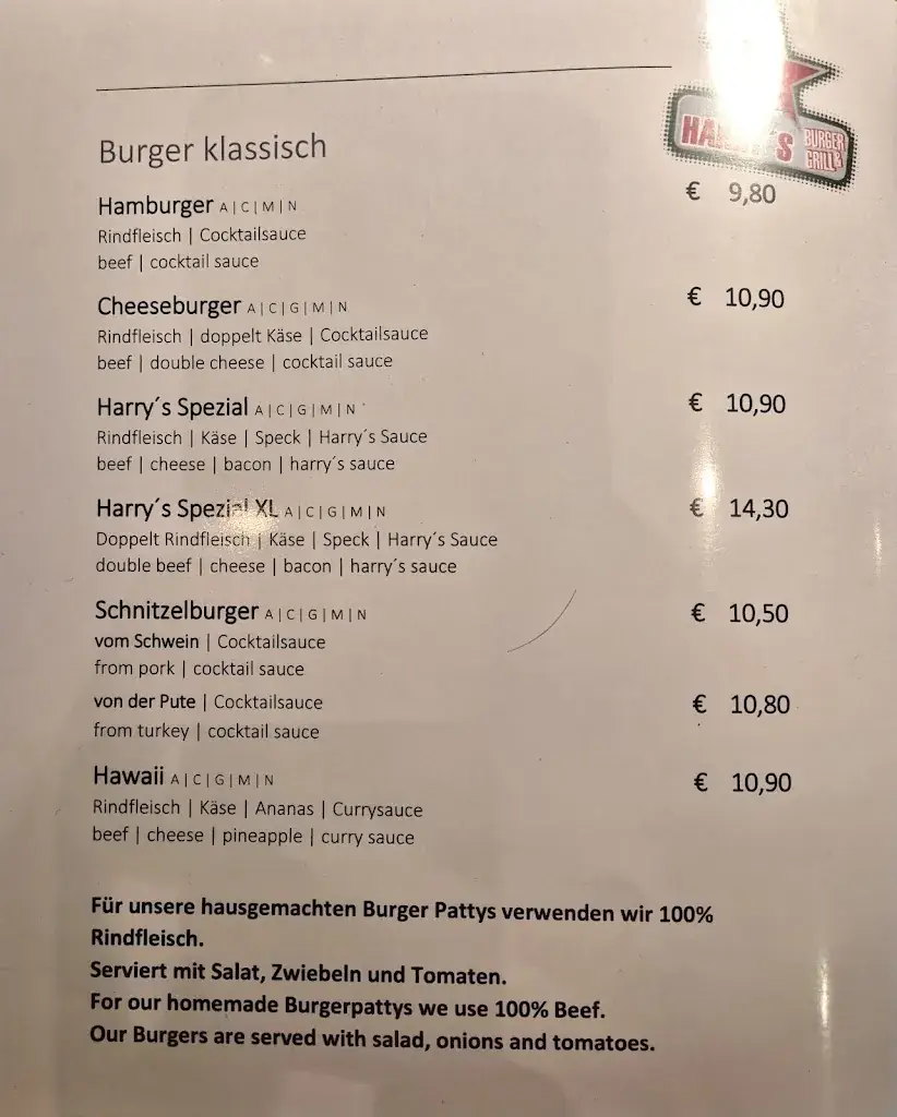 Menu_Harry's Burger & Grill_Pettneu_image_2