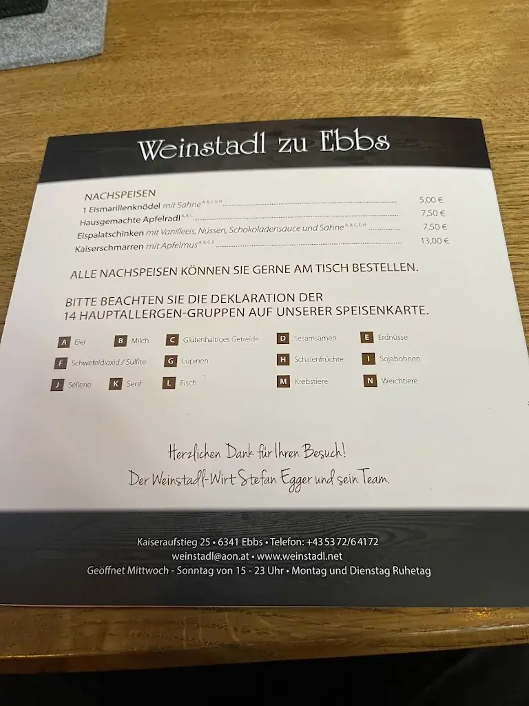 Menu_Gasthaus Weinstadl_Politischer Bezirk Kufstein_image_2
