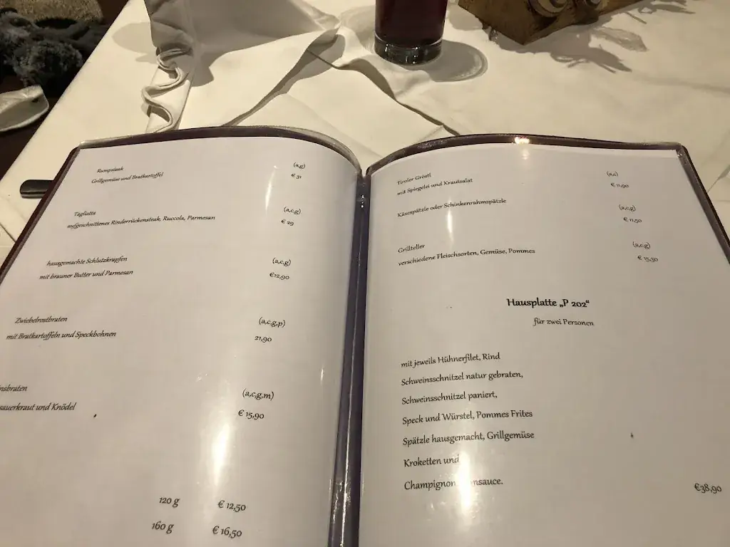 Menu_Cafe Restaurant P 202_Polling in Tirol_image_2