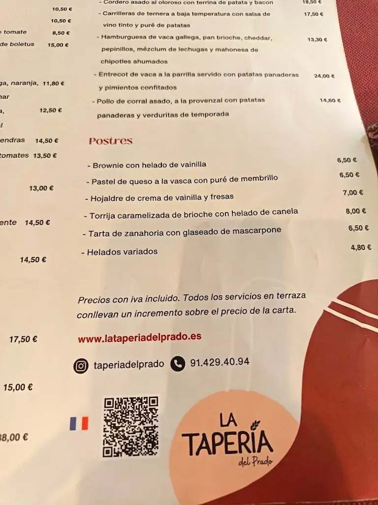 Menu_La Tapería del Prado_Pradl_image_2