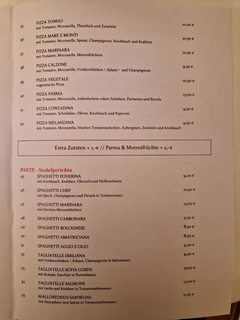 Menü_Da Pino_Pfaffenhofen_Bild_3