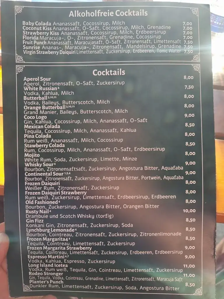 Menu_The Corner House_Pfaffenhofen_image_1