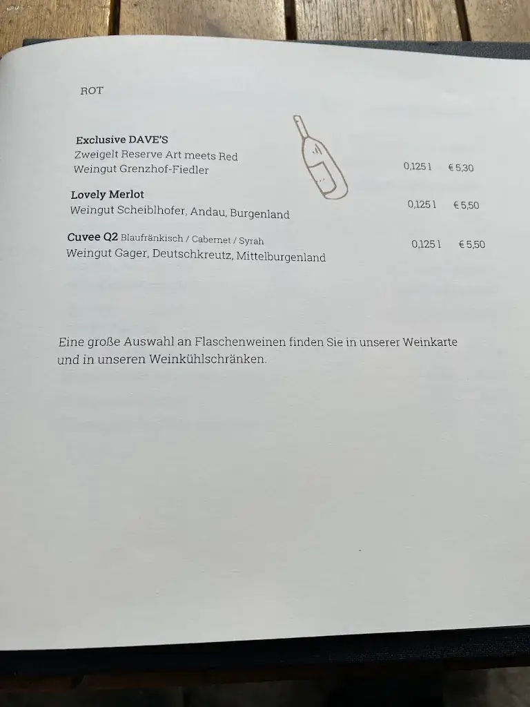 Menu_Dave's Café & Bar_Prutz_image_1