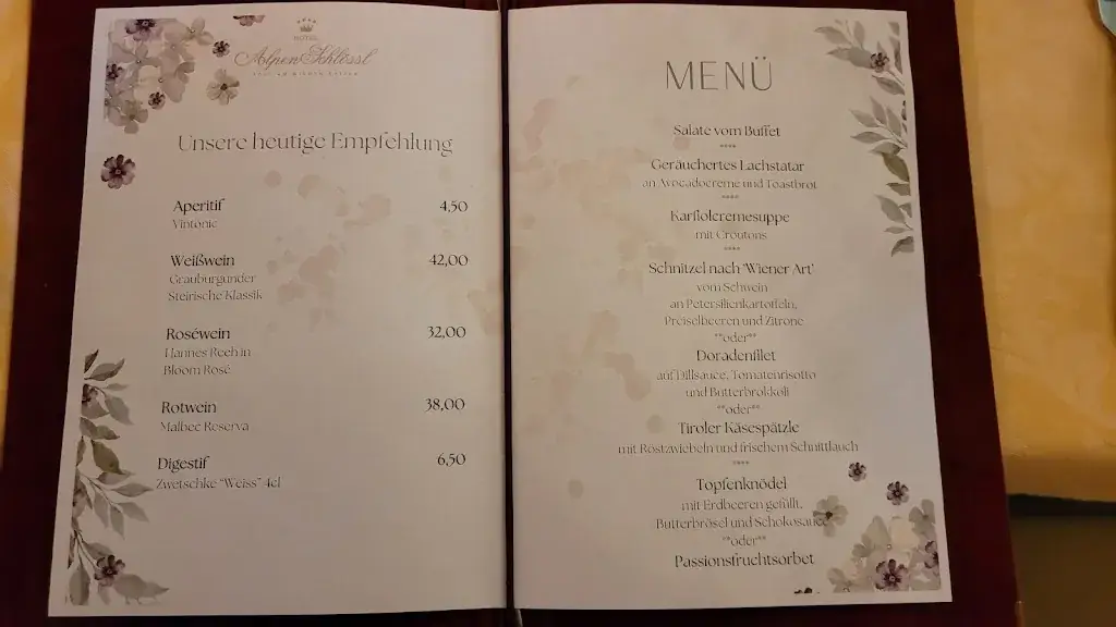 Menu_Hotel AlpenSchlössl Söll_Reith bei Kitzbühel_image_2
