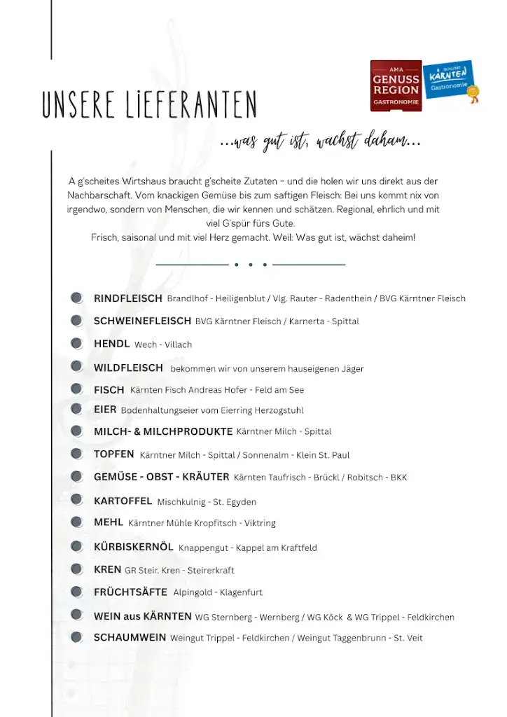 Menu_WiRTSHAUS PLÅTZHiRSCH_Döbriach_immagine_3