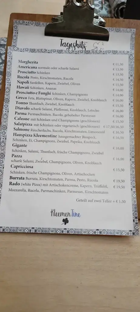 Menu_KleemenTine Restaurant_Ried im Zillertal_immagine_4