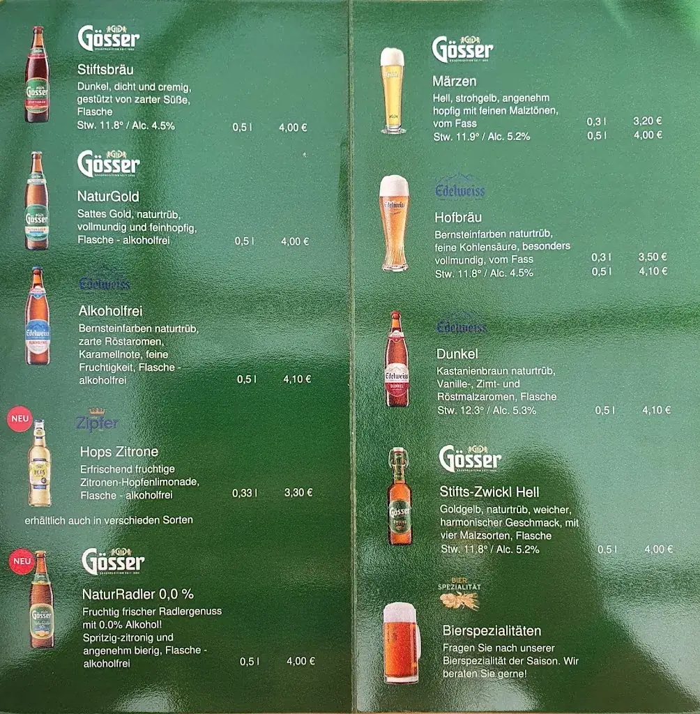 Menu_Ritschi's Restaurant_Döbriach_image_3