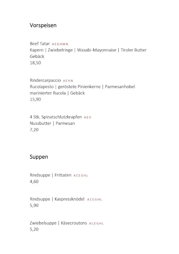 Menu_Restaurant / Cafe Stampfer_Roppen_image_4