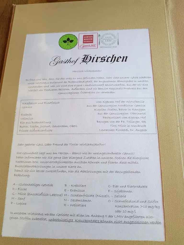 Menu_Gasthof Hirschen_Reith bei Seefeld_image_2