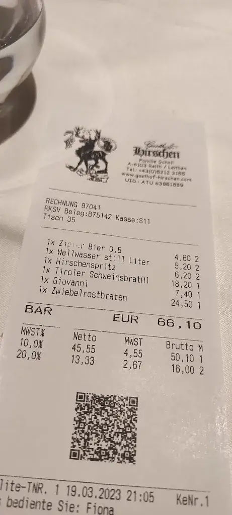 Andrew Doran_Gasthof Hirschen_Reith bei Seefeld_review