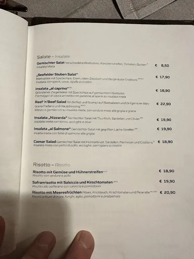 Menu_Restaurant Seefelder Stube_Reith bei Seefeld_image_2
