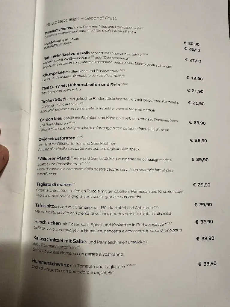 Menu_Restaurant Seefelder Stube_Reith bei Seefeld_image_4