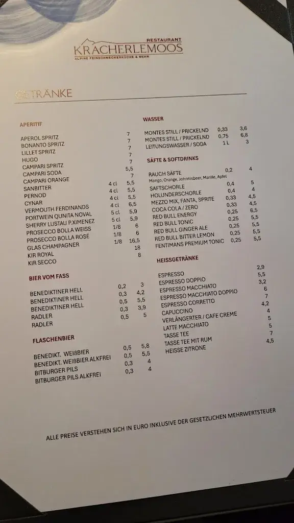 Menu_Kracherlemoos Seefeld_Reith bei Seefeld_immagine_4