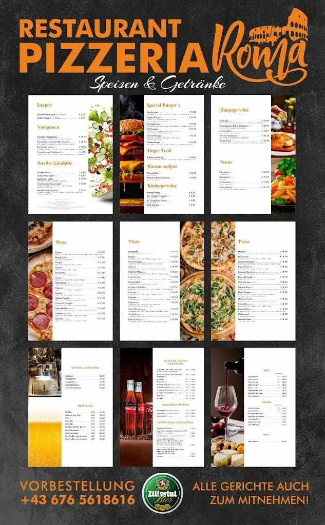 Menu_Restaurant Pizzeria Roma_Sautens_image_1