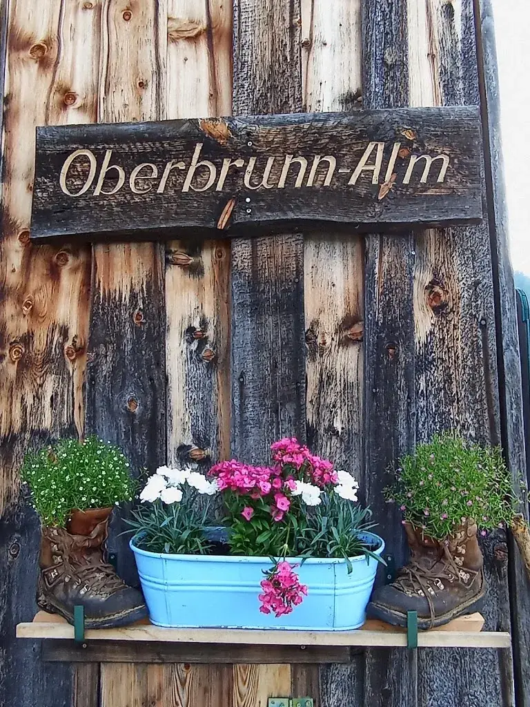 Oberbrunn Alm Restaurant in Scharnitz