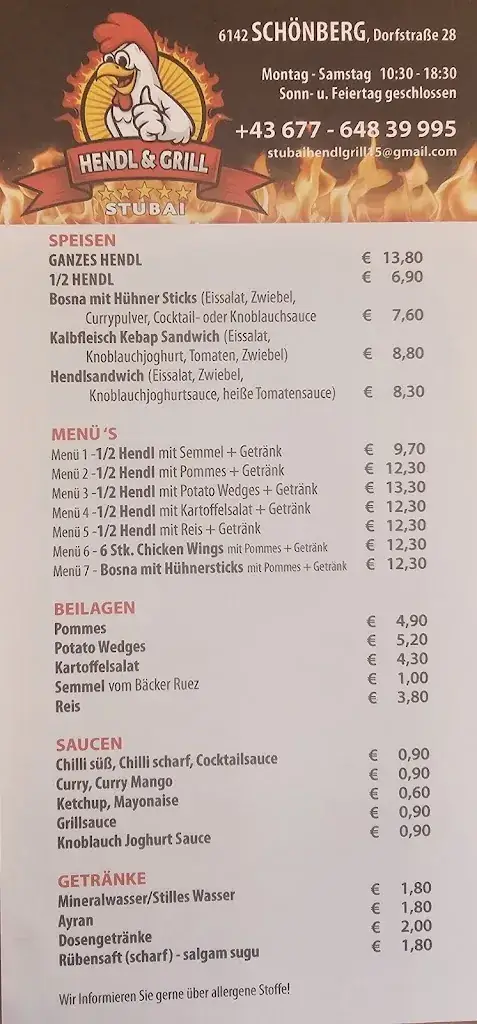 Menu_Ramo’s Grillhendl 2 Schönberg_Schönberg im Stubaital_image_2