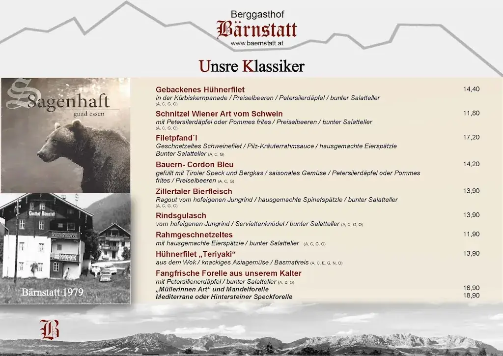 Menu_Berggasthof Bärnstatt Scheffau am Wilden Kaiser_Scheffau am Wilden Kaiser_image_1