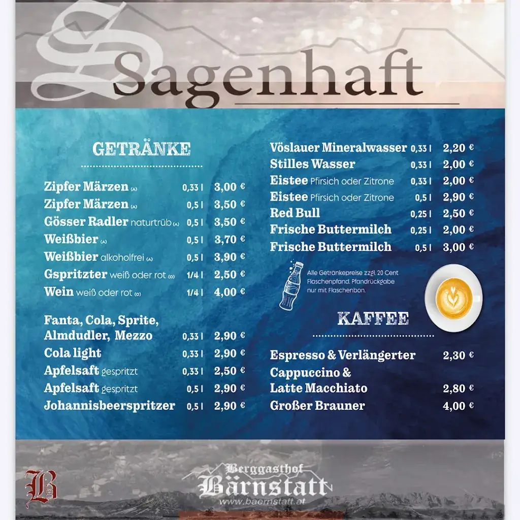 Menu_Berggasthof Bärnstatt Scheffau am Wilden Kaiser_Scheffau am Wilden Kaiser_image_2