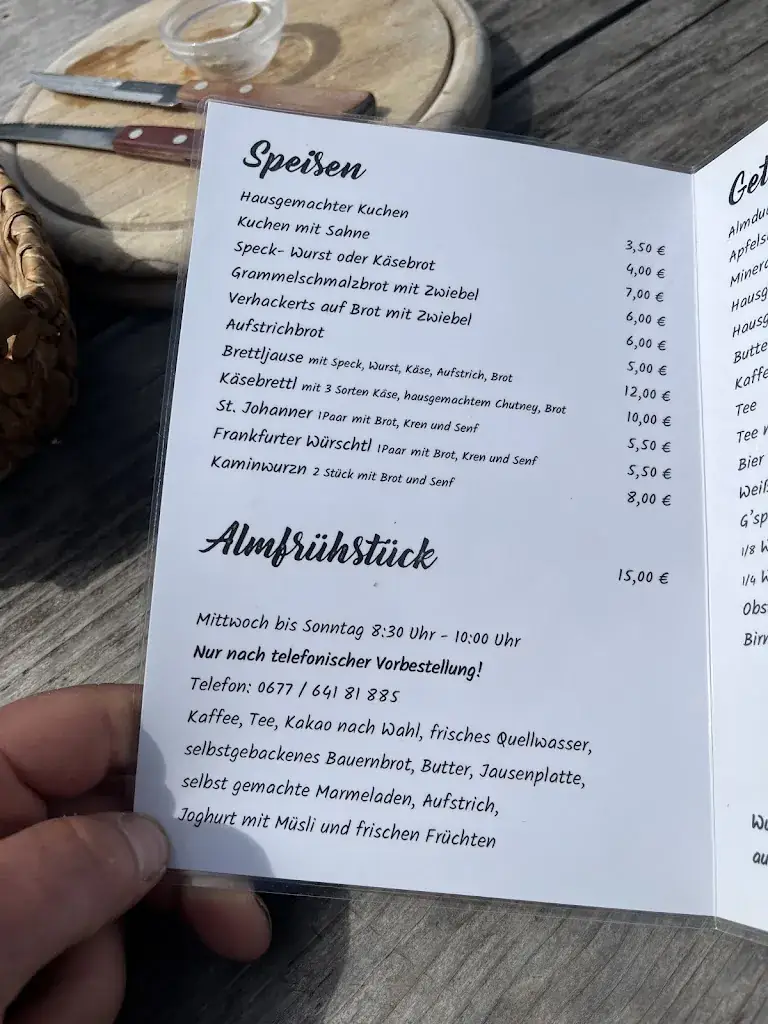 Menu_Hinterschießlingalm_Scheffau am Wilden Kaiser_image_3