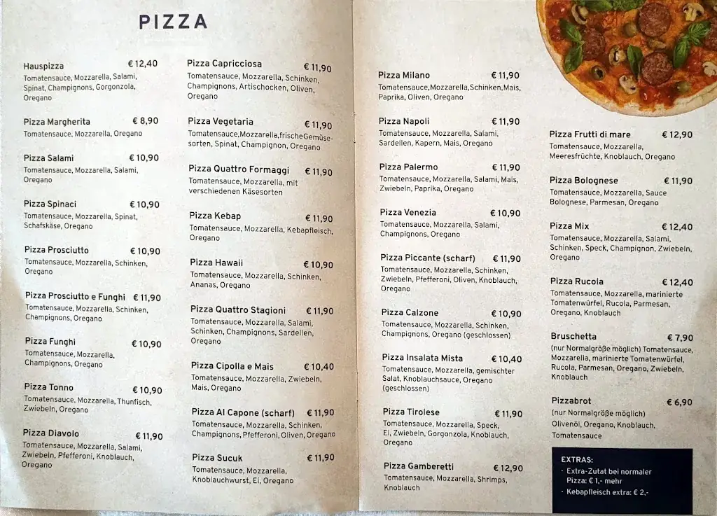 Menu_Trattoria Napoli_Schwoich_immagine_2