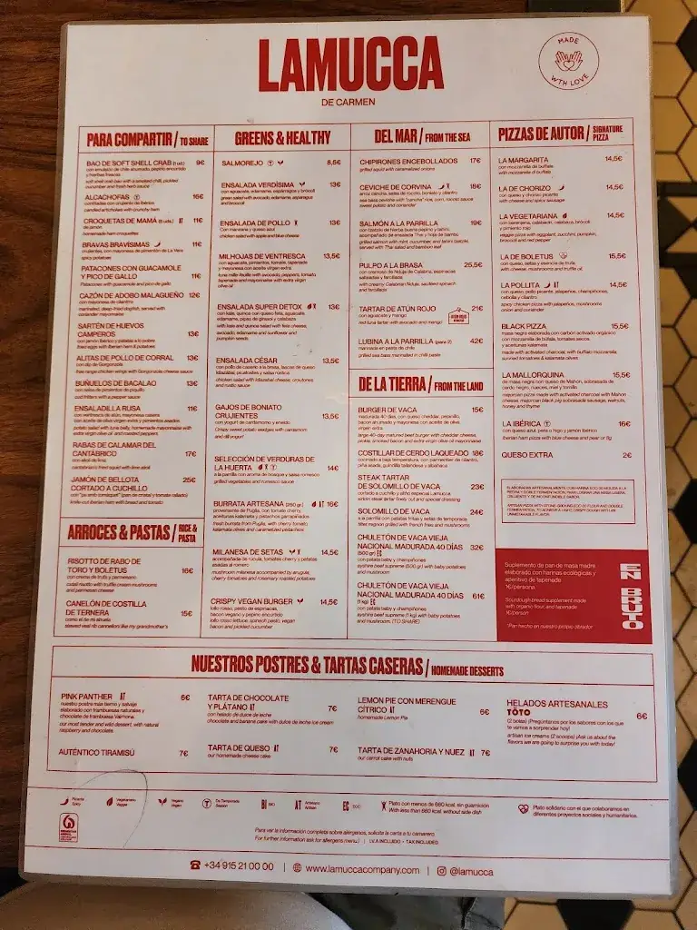 Menu_Lamucca del Carmen_Rum_image_3