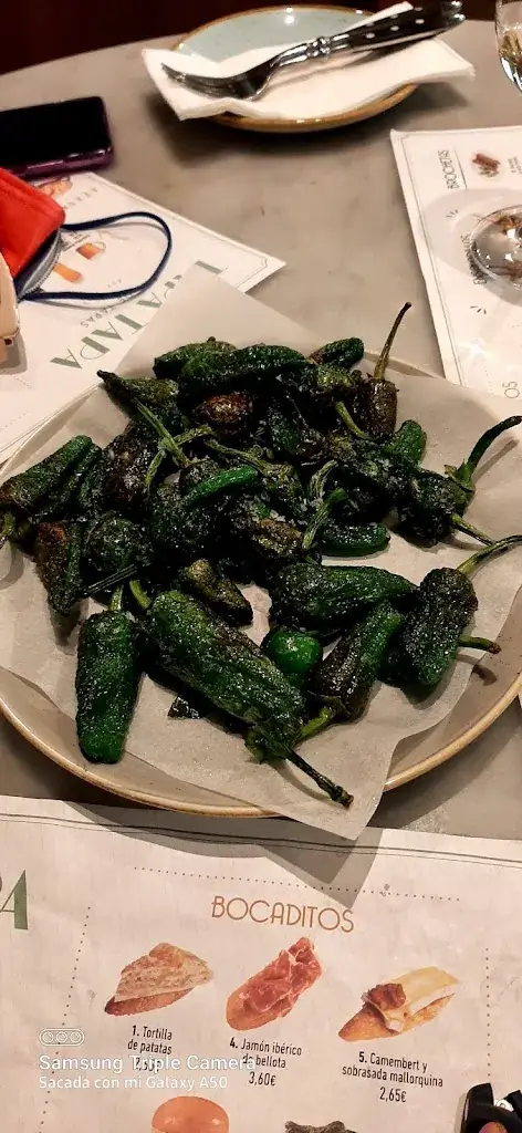 Menu_Tapa Tapa Arenal_Rum_image_9