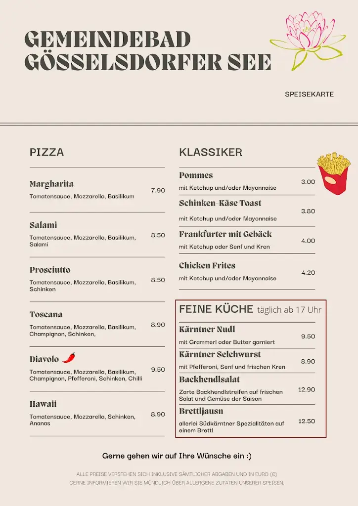 Menu_Buffet Gösselsdorfersee_Eberndorf_image_1