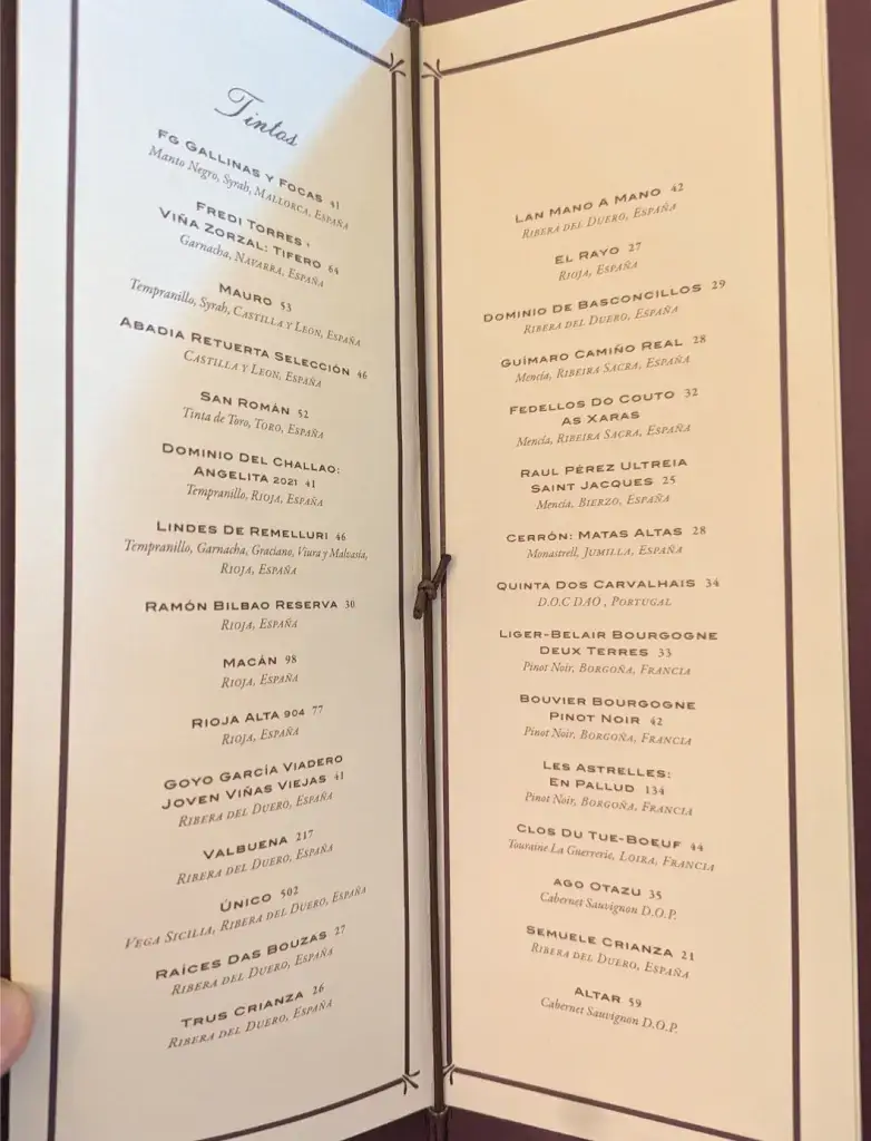 Menu_Tribeca Bistro_Rum_image_3