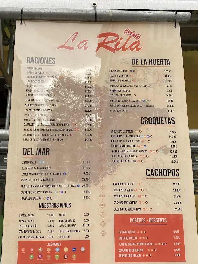 Menu_La Rita_Rum_image_1
