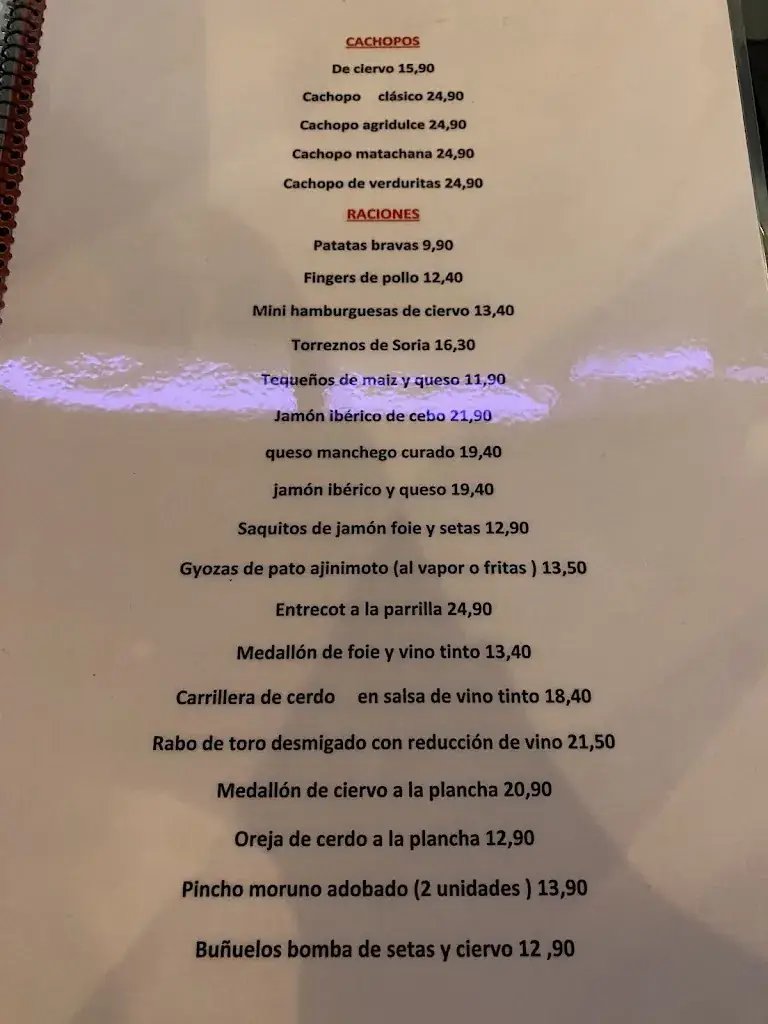Menu_La Rita_Rum_image_2