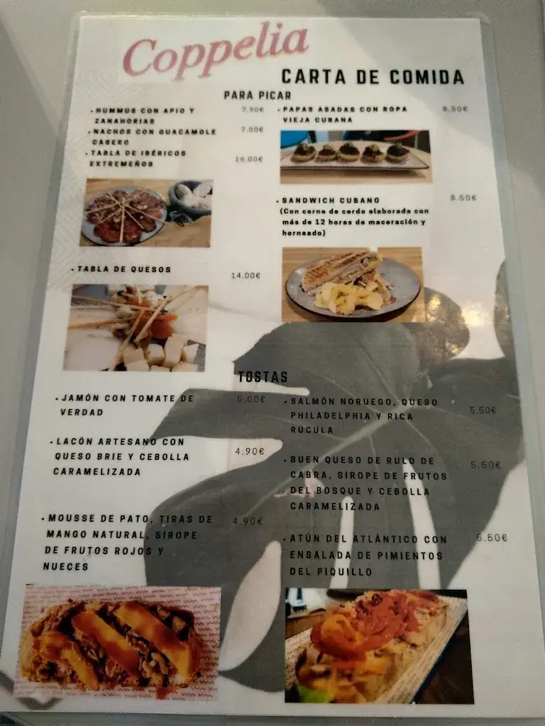 Menu_Coppelia Madrid_Rum_image_4