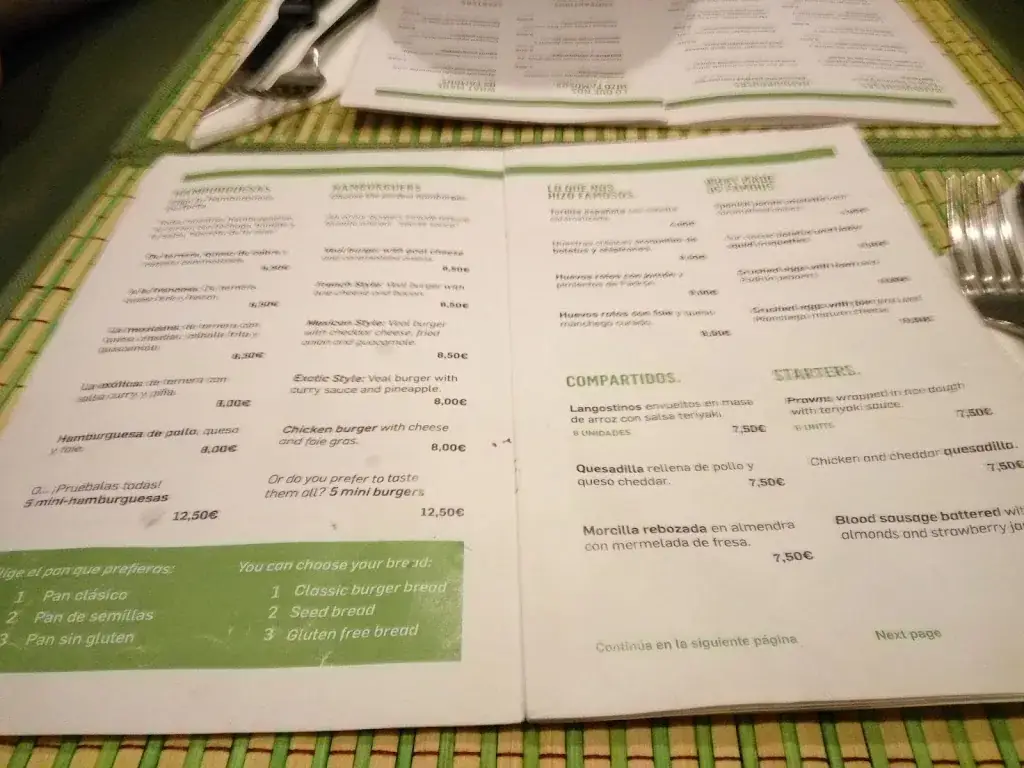 Menu_La Pasa Gin Bar Restaurante_Rum_image_3