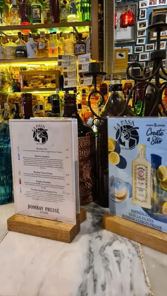 Menu_La Pasa Gin Bar Restaurante_Rum_image_4