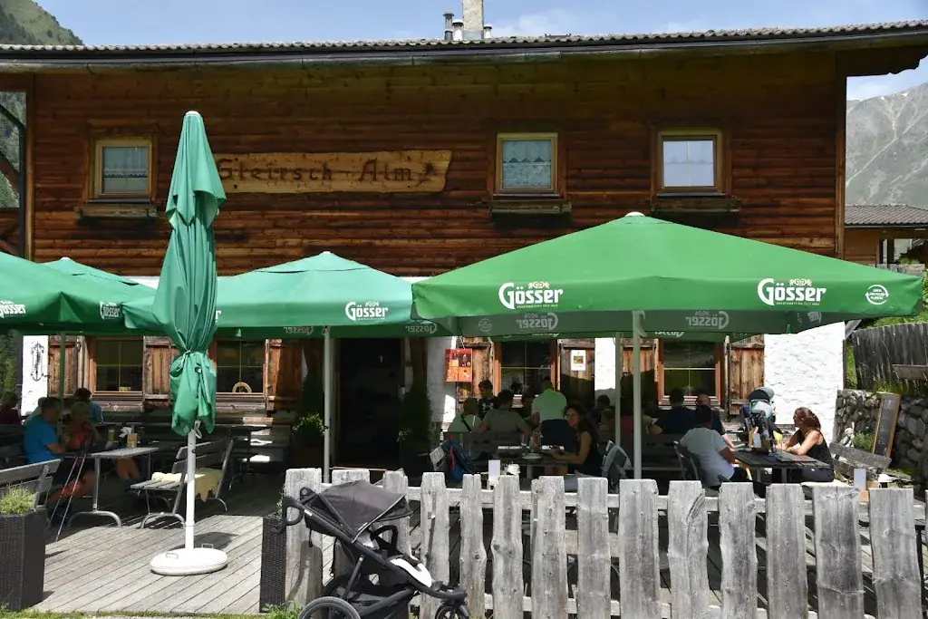 Gleirsch Alm restaurant à Sellrain