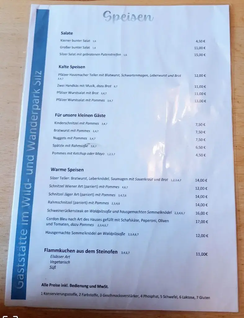 Menu_Gaststätte am Wild- und Wanderpark_Silz_image_3