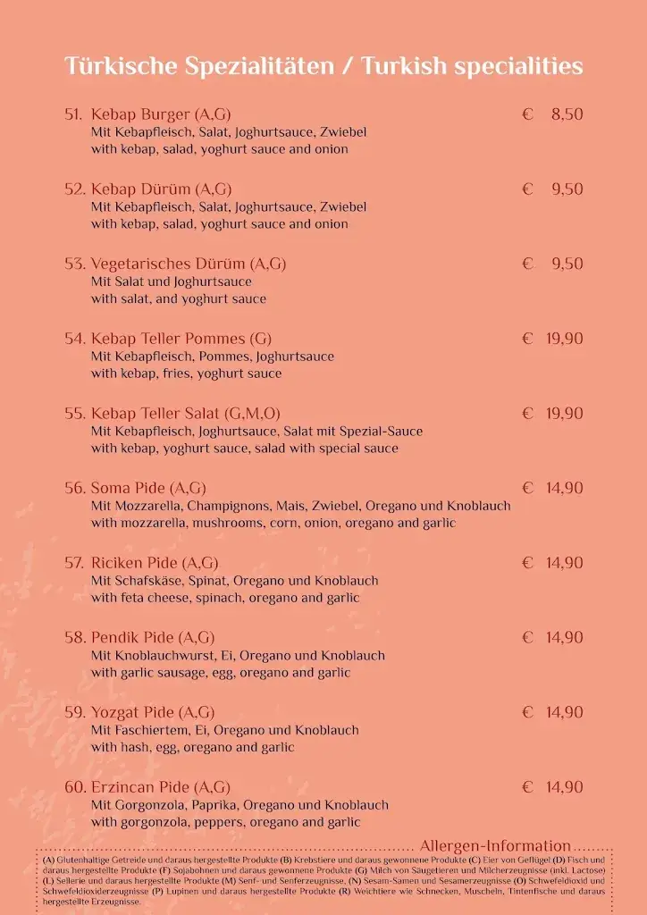 Menu_Pizzeria Restaurant Chiaro di Luna_Söll_image_1