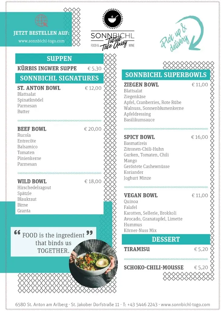 Menu_Restaurant St Anton | Sonnbichl Stube im Hotel die Arlbergerin_St Anton am Arlberg_immagine_1