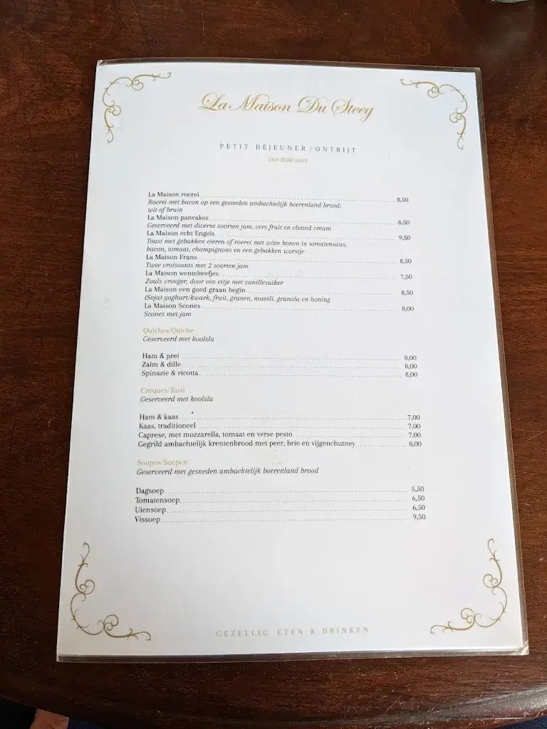 Menu_La Maison du Steeg_Steeg_immagine_2