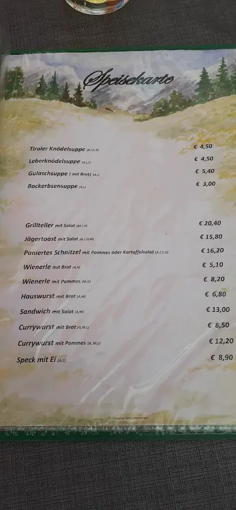 Menu_Hauser´s Bauernladen & Imbissstube_Steeg_image_1