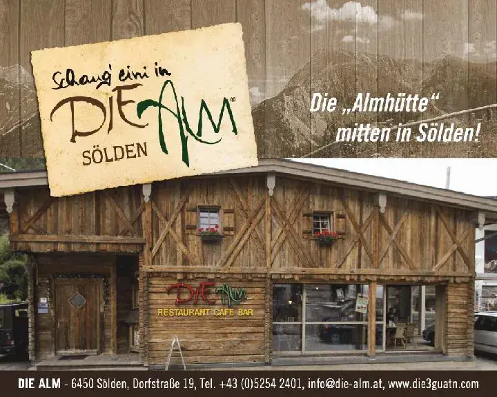 Die Alm ristorante a Sölden
