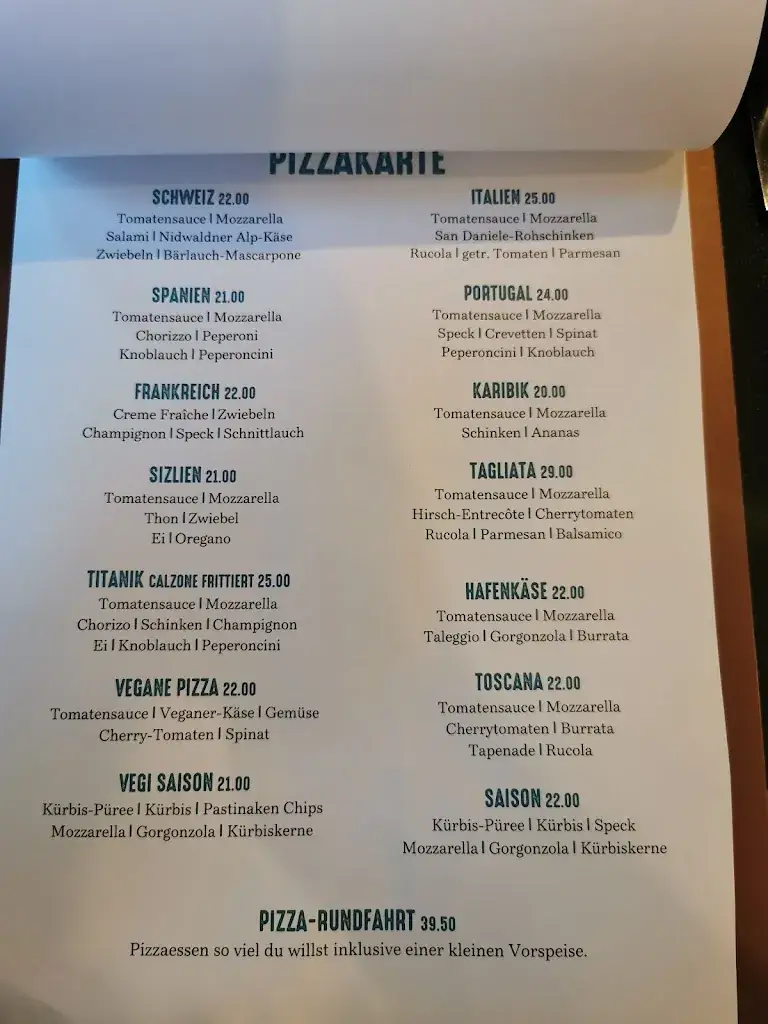 Menu_Restaurant Oberdeck_Stans_immagine_1