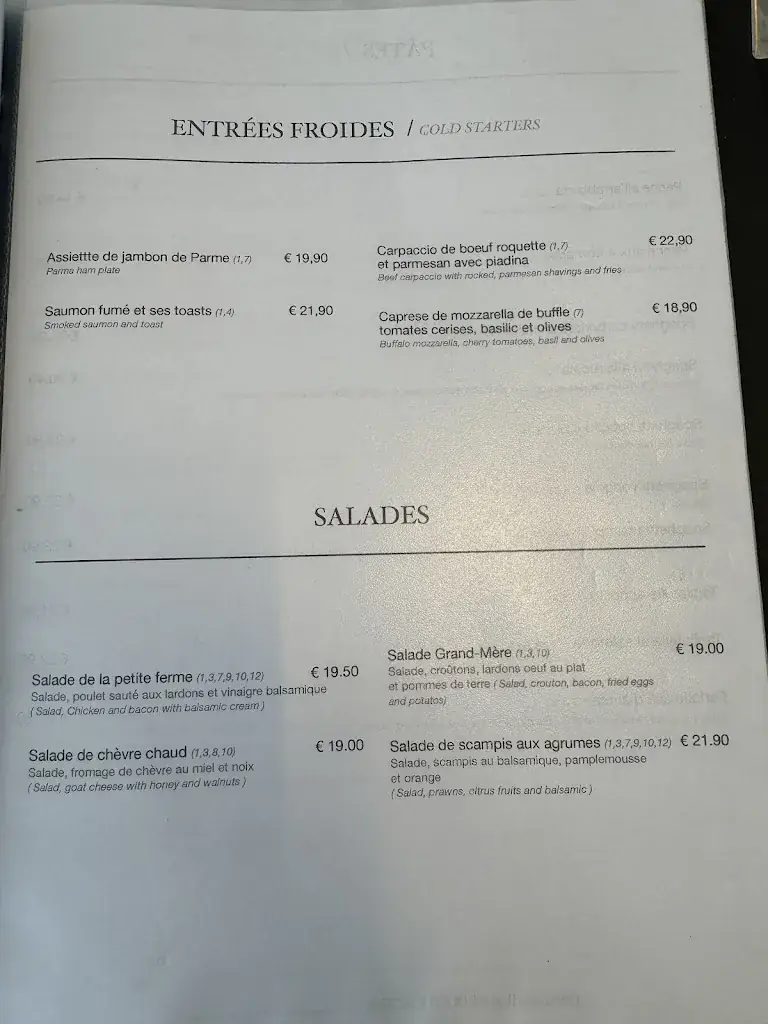 Menu_La Commedia Dell'arte S.a R.l._Strassen_image_2