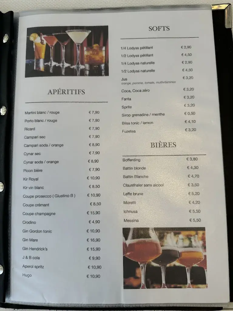 Menu_La Commedia Dell'arte S.a R.l._Strassen_image_4